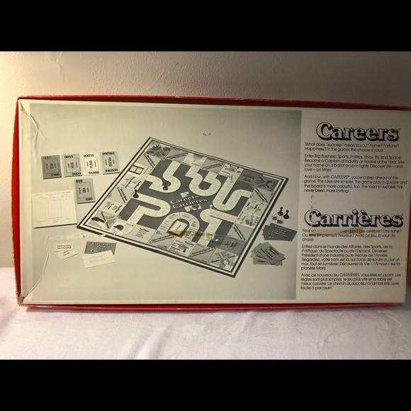 Careers Board Game 1979 COMPLETE French & English Parker Brothers - Picture 3 of 12